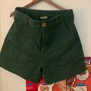 Beaton Linen utility shorts